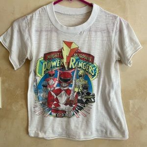 Vintage Power Rangers tee